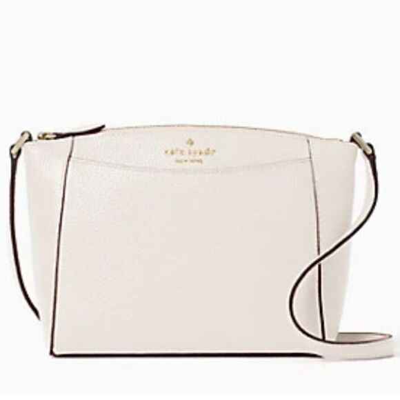 KATE SPADE Monica Crossbody Purse Bag Parchment - Picture 3 of 6